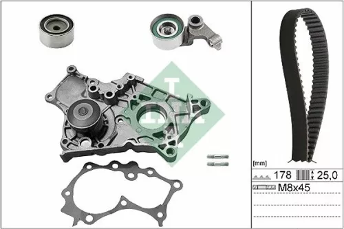 Ina Water Pump & Timing Belt Kit For Toyota Avensis Avensis Verso Corolla Previa