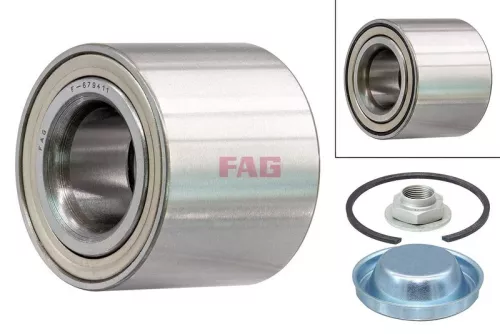 Fag Rear Wheel Bearing Kit For Citroën Ds Peugeot 208 301 C-elysee C3 C4 Cactus 