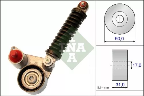 Ina Belt Tensioner V-ribbed Belt For Suzuki Grand Vitara