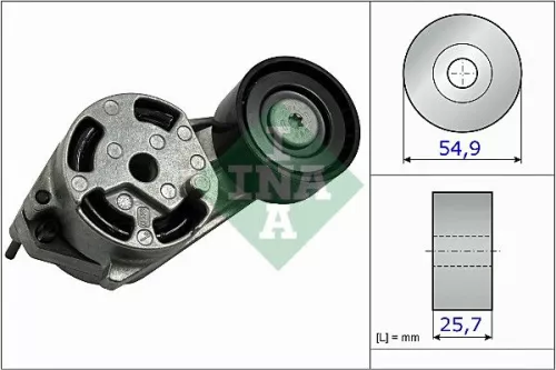 Schaeffler INA Schaeffler INA 534 0516 10 Ina Belt Tensioner V-ribbed Belt For Bmw Bmw (Brilliance) 1 3 3 Series 