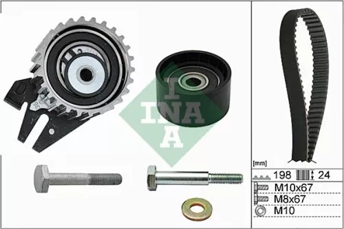 Ina Timing Belt Kit For Alfa Romeo Fiat 147 156 Gt Stilo