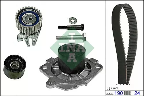 Ina Water Pump & Timing Belt Kit For Alfa Romeo Fiat Lancia 145 146 147 156 Brav