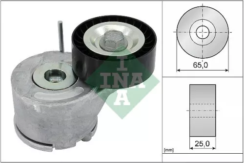 Ina Belt Tensioner V-ribbed Belt For Citroën Fiat Opel Peugeot Vauxhall Bipper B