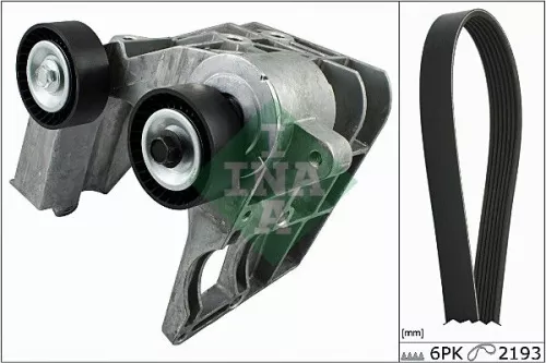 INA V-Ribbed Belt Set for FORD FIESTA FUSION KA KA Van STREET KA