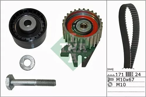 Ina Timing Belt Kit For Alfa Romeo Lancia 159 4c 4c Spider Brera Delta Giulietta