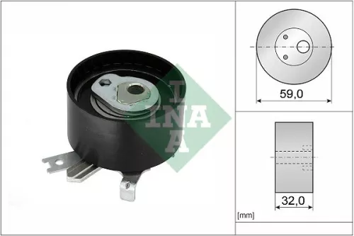 Ina Timing Belt Tensioner Pulley For Dacia Infiniti Mahindra Renault Mercedes-be