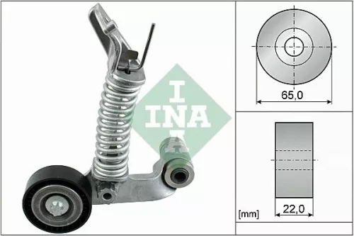 Ina Belt Tensioner V-ribbed Belt For Infiniti Mercedes-benz A-class B-class Cla 