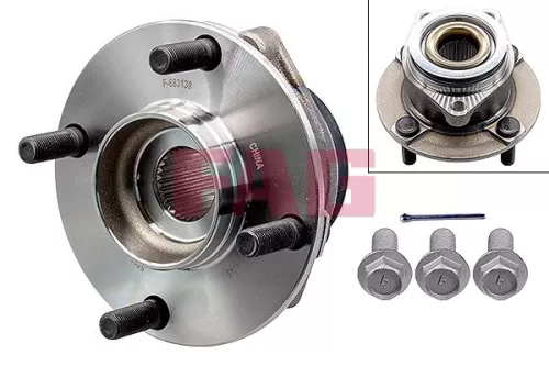 Fag Front Wheel Bearing Kit For Nissan Nv200 Nv200 / Evalia