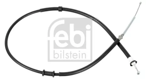 Febi Rear Left Handbrake Cable For Fiat Panda