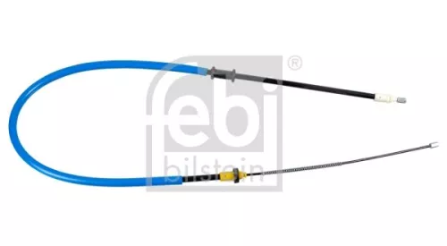Febi Rear Right Handbrake Cable For Nissan Renault Kangoo Kubi
