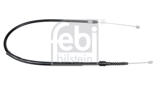 Febi Rear Left Handbrake Cable For Opel Vauxhall Corsa Corsava