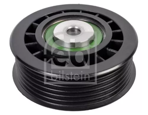 Febi Aux Belt Idler Pulley For Mercedes-benz 124 190 E-