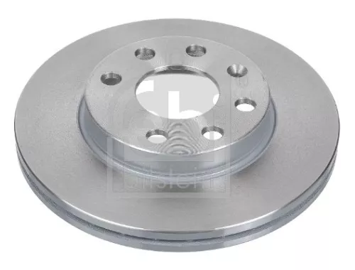 2x Febi Front Internally Vented Brake Disc For Bedford Chevrolet Daewoo Op