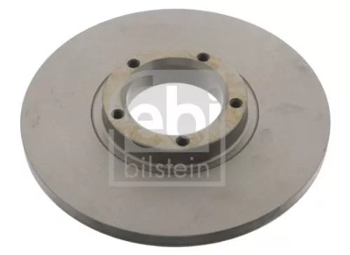 2x Febi Front Solid Brake Disc For Ford Transit