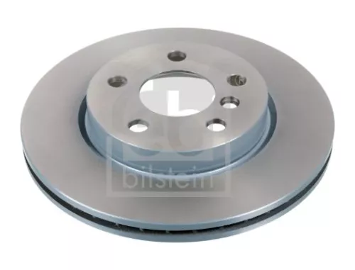 2x Febi Front Internally Vented Brake Disc For Bmw Mini 2 Mini Mini Clubma