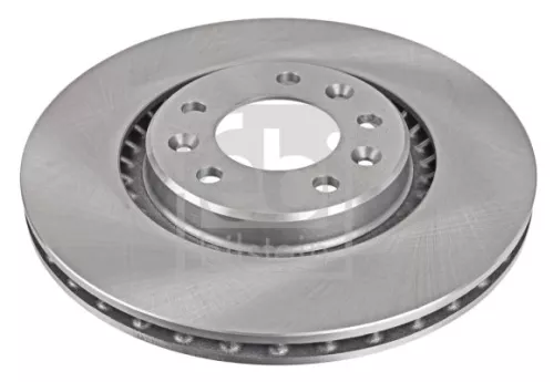 2x Febi Rear Internally Vented Brake Disc For Citroën Opel Peugeot Toyota 