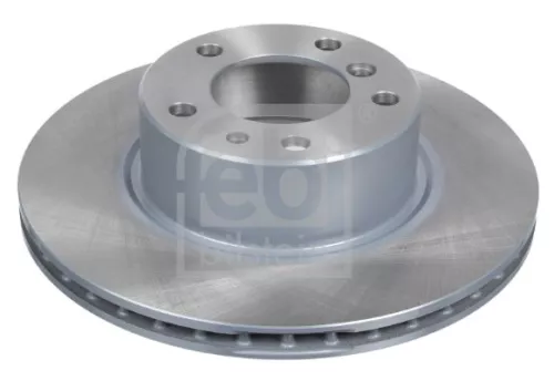 2x Febi Front Internally Vented Brake Disc For Bmw 5 7 Series