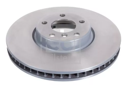 Febi Single Front Left Internally Vented Brake Disc For Bmw 5 6 7