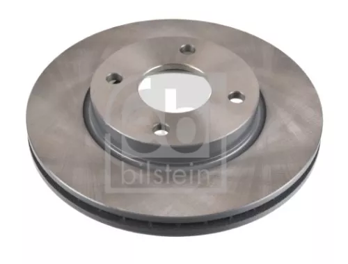 2x Febi Front Internally Vented Brake Disc For Ford Cougar Mondeo Scorpio