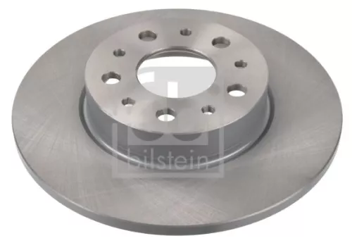 2x Febi Rear Solid Brake Disc For Fiat 500l Tipo