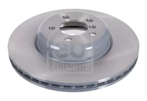 2x Febi Front Internally Vented Brake Disc For Bmw 3 4