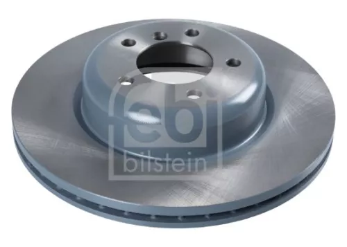 2x Febi Front Internally Vented Brake Disc For Bmw 1 3