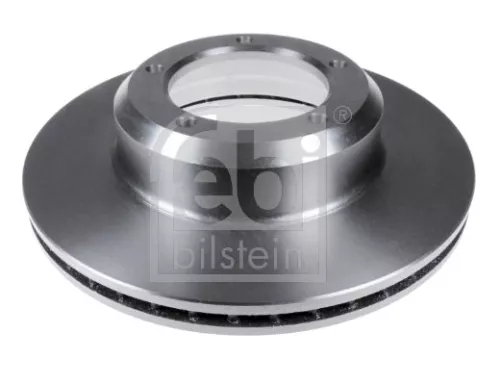 2x Febi Front Internally Vented Brake Disc For Land Rover Defender Discove