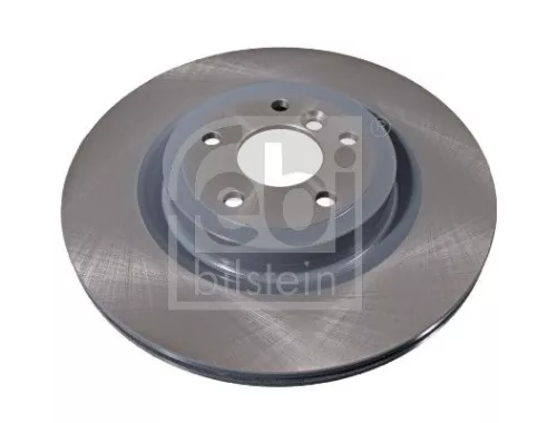2x Febi Rear Internally Vented Brake Disc For Jaguar Xe Xf