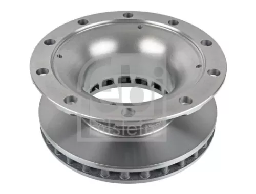 2x Febi Rear Internally Vented Brake Disc