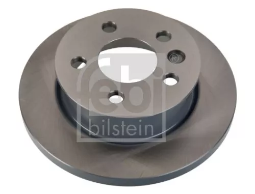 2x Febi Front Solid Brake Disc For Vw California Transporter