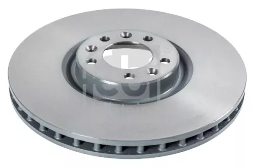 2x Febi Front Internally Vented Brake Disc For Citroën Peugeot 407 508 508