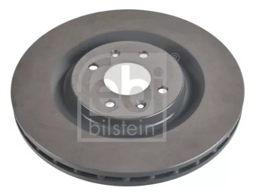 2x Febi Front Internally Vented Brake Disc For Citroën Ds Peugeot 208 Ds 3