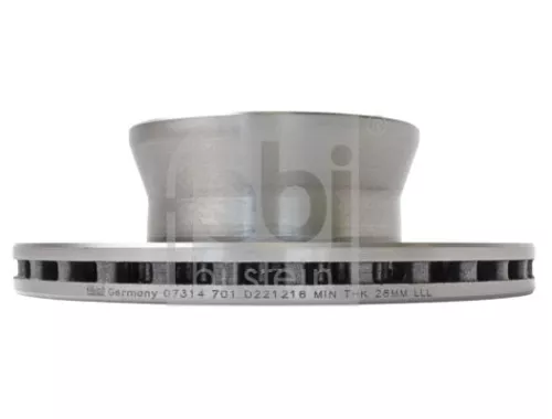 FEBI BILSTEIN FEBI BILSTEIN 07314 2x Febi Front Internally Vented Brake Disc For Man Foc L2000 