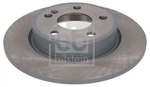 2x Febi Rear Solid Brake Disc For Mercedes-benz A-class B-class Cla