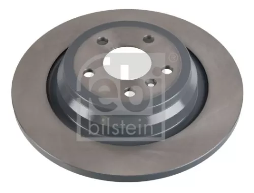 2x Febi Rear Solid Brake Disc For Mercedes-benz Gle M-class