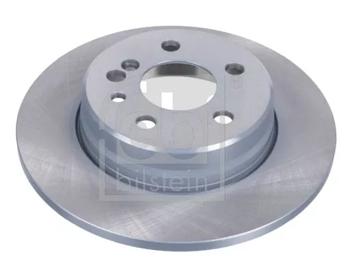 2x Febi Rear Solid Brake Disc For Mercedes-benz S-class