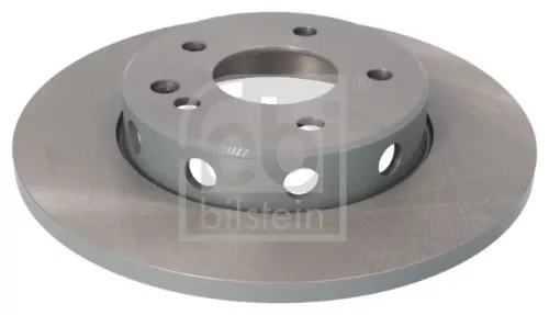 2x Febi Front Solid Brake Disc For Mercedes-benz C-class