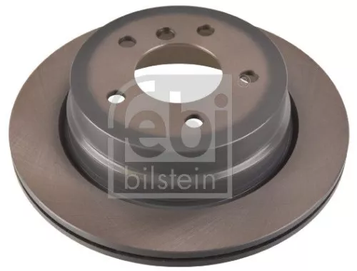 2x Febi Rear Vented Brake Discs Fits Bmw 1 Series 300mm