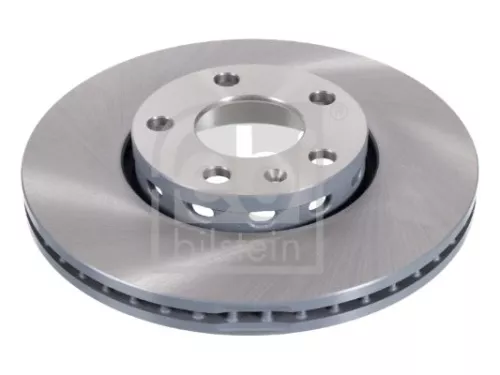 2x Febi Front Vented Brake Discs Fits Audi Seat Skoda Vw 100 A4 A6 Exeo Passat S