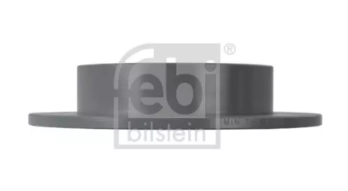 FEBI BILSTEIN FEBI BILSTEIN 108390 2x Febi Rear Solid Brake Disc For Honda Civic Crx Jazz 