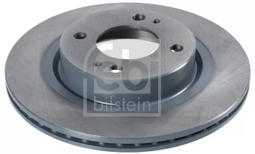 2x Febi Front Vented Brake Discs Fits Mitsubishi Mirage Mirage / Space Star 251m