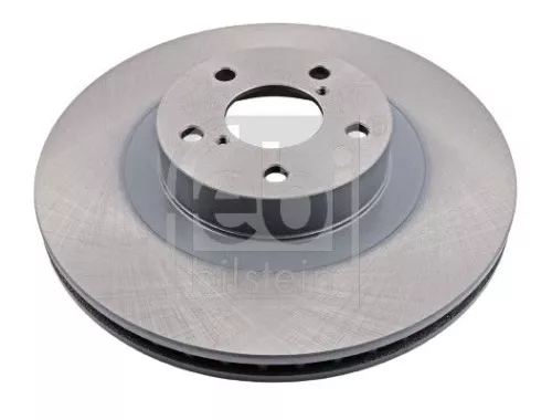 2x Febi Front Internally Vented Brake Disc For Subaru Toyota Brz Exiga For
