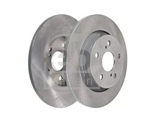 FEBI BILSTEIN FEBI BILSTEIN 108412 2x Febi Rear Solid Brake Discs Fits Toyota Avensis 290mm 
