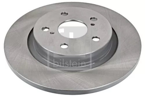 2x Febi Rear Solid Brake Discs Fits Toyota Avensis 290mm