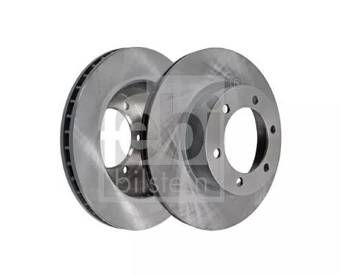 FEBI BILSTEIN FEBI BILSTEIN 108471 2x Febi Front Internally Vented Brake Disc For Toyota 4 Runner Land Cruise 