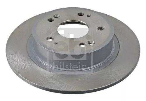 2x Febi Rear Solid Brake Disc For Honda Accord Civic Hr-v Vezel