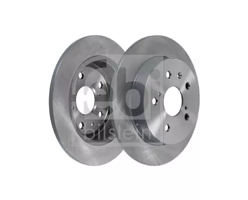 FEBI BILSTEIN FEBI BILSTEIN 108495 2x Febi Rear Solid Brake Disc For Fiat Suzuki Sedici Sx4 