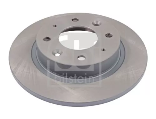 2x Febi Rear Solid Brake Disc For Kia Carens Clarus