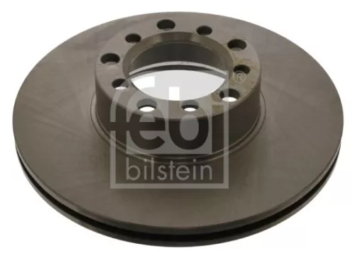 2x Febi Front Internally Vented Brake Disc For Mercedes-benz S-class Sl