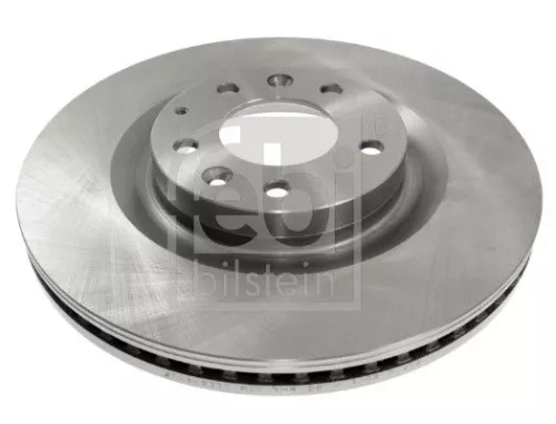 2x Febi Front Internally Vented Brake Disc For Mazda Cx-7 Cx-9